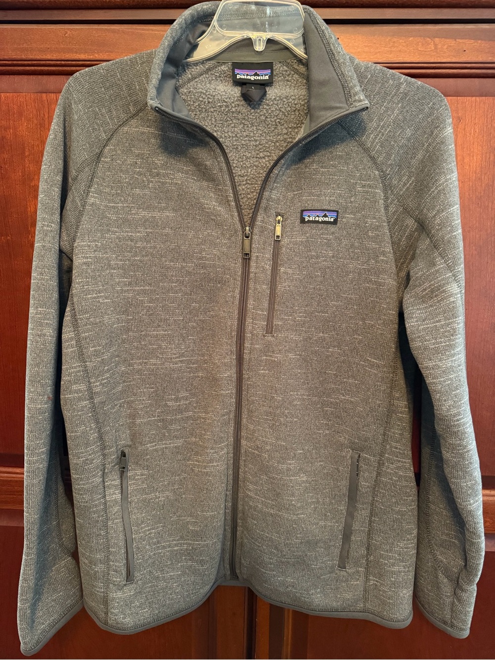 Patagonia zip up fleece